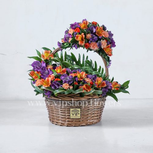 Flower-Basket-No.121-VIP-Online-Flower-Shop